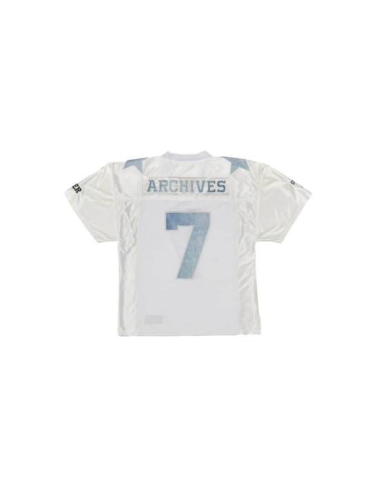 2000 Archives Football T-Shirts | White & Sky Blue | STW
