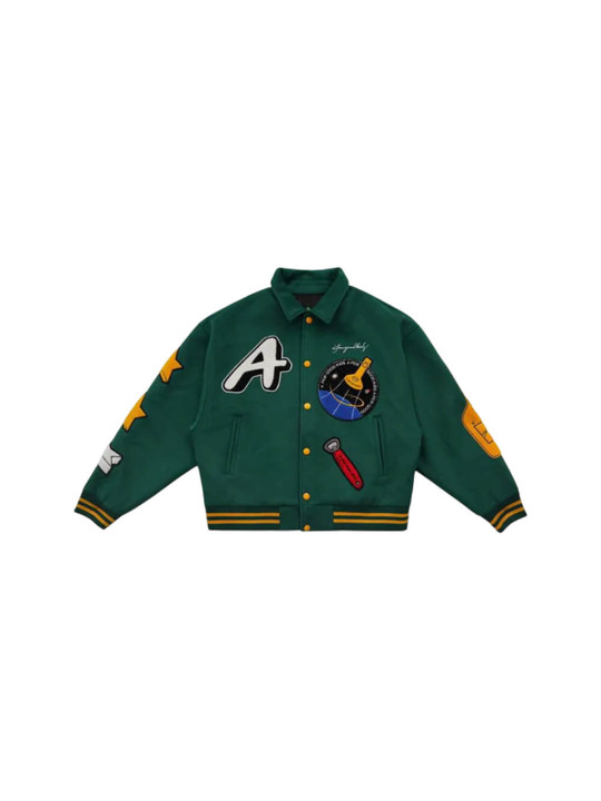 A Few Good Kids Varsity Jacket | Green | STW