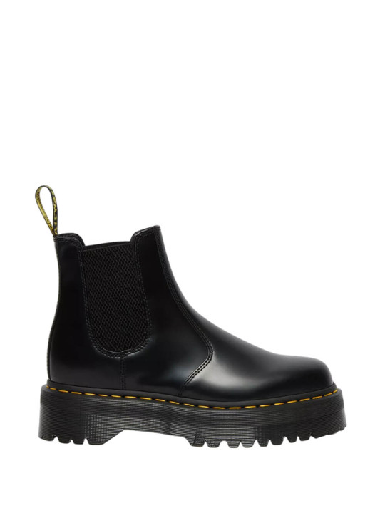 Dr. Martens 2976 Smooth Leather Platform Chelsea Boots | Black | STW
