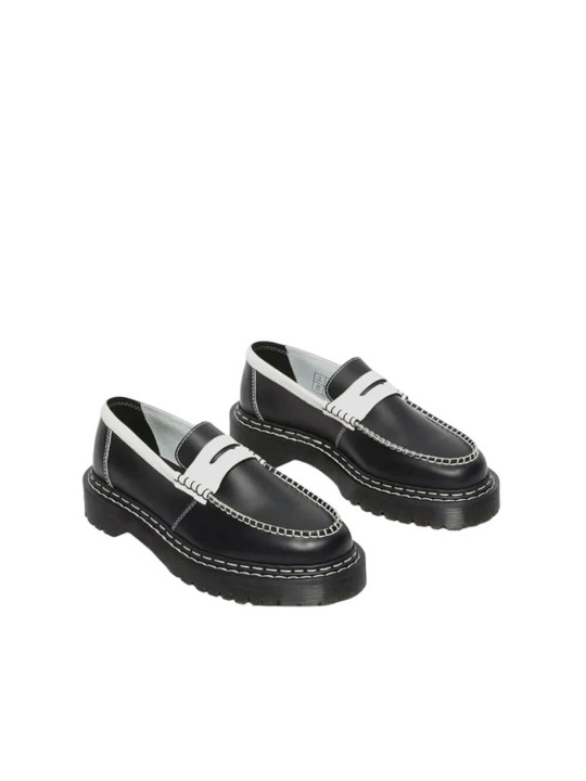 Dr. Martens Penton Bex Contrast Shoe | Black & White | STW