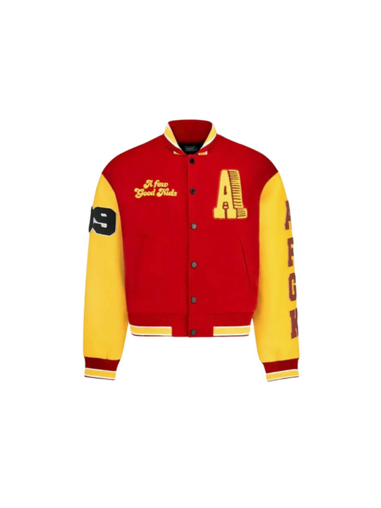 A Few Good Kids Varsity Jacket | Red & Yellow | STW