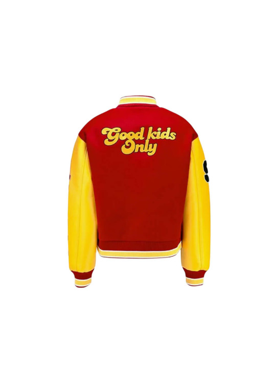 A Few Good Kids Varsity Jacket | Red & Yellow | STW