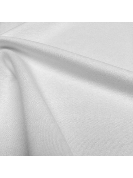 Plain CASHMERE SUITING FABRIC (1 Yard) |WHITE 