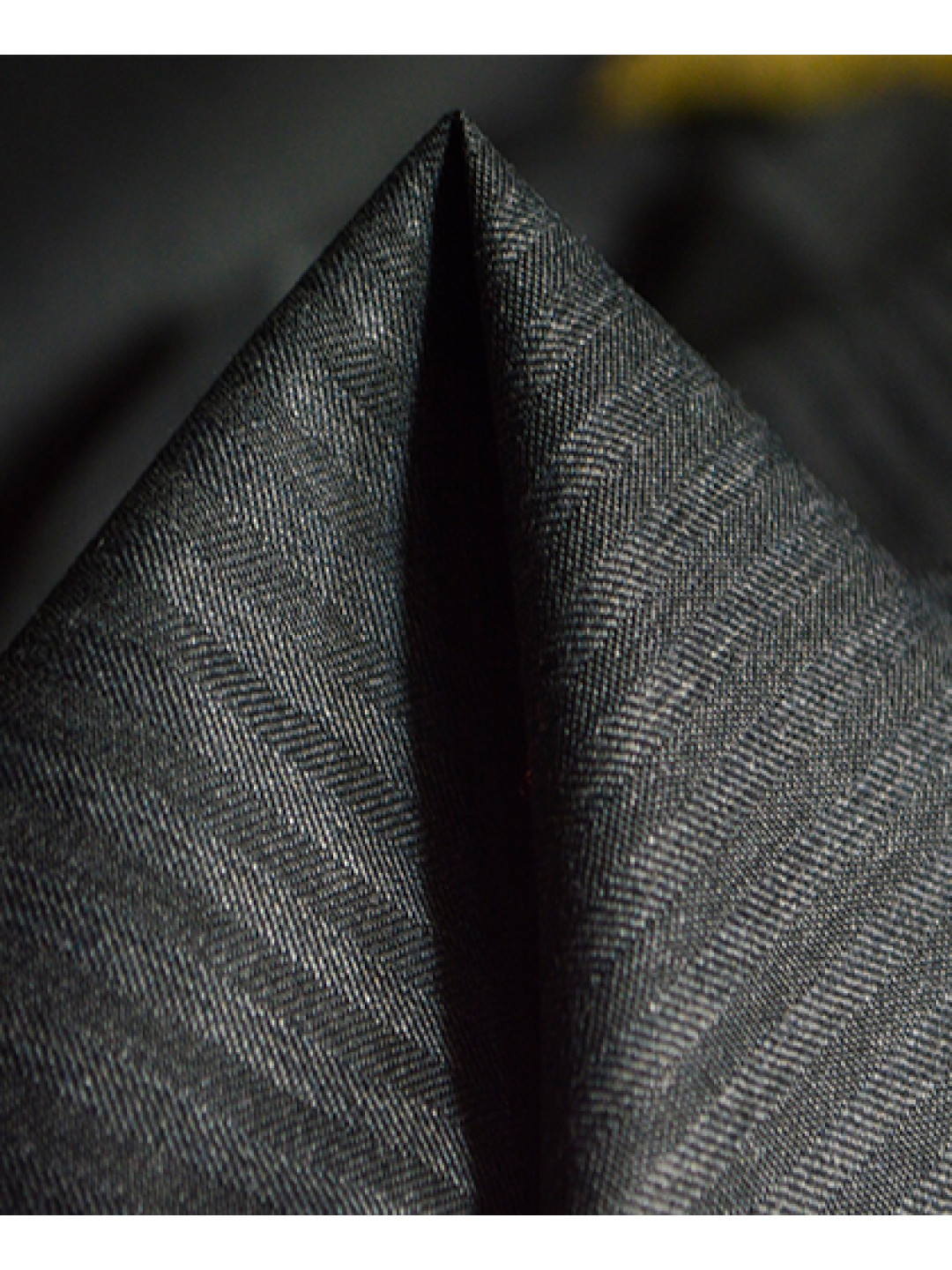 NEW GREY WOOL WITH STRIPES 