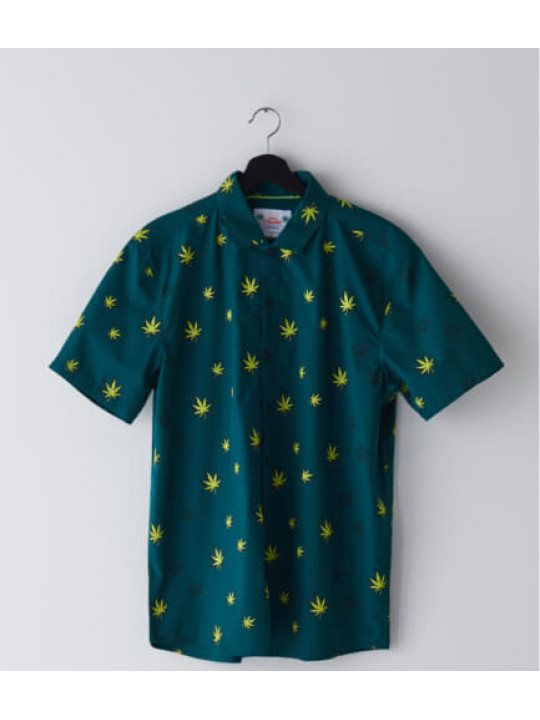 Cannabis Design SS Shirt | Green