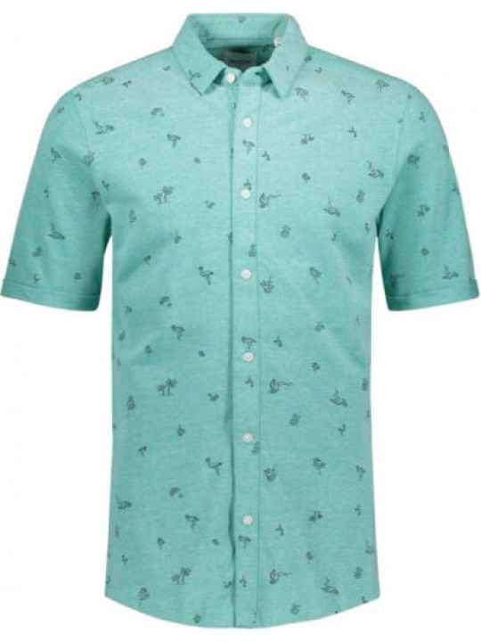 Staple Pigeon Button-Down SS Shirt | Green