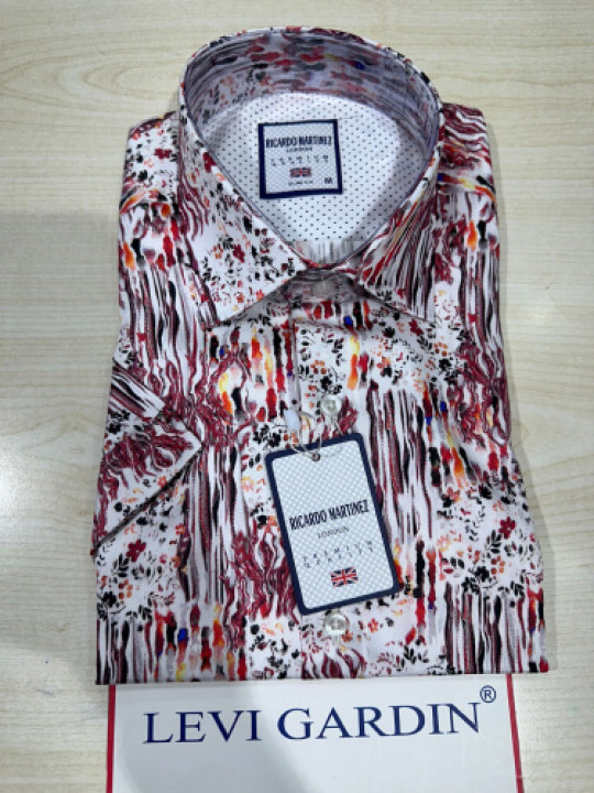 Ricardo Martinez Scattered Pattern SS Shirt | Multicoulored