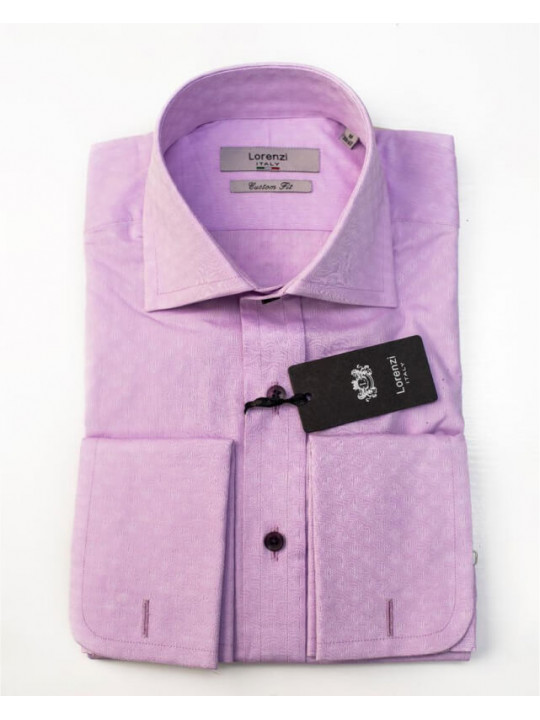 Lorenzi Italy Lilac  LS Shirt