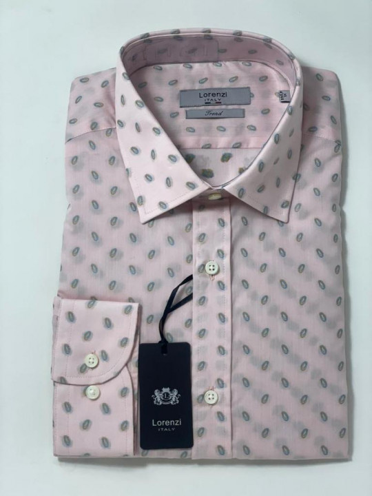 Lorenzi Italy Pink Peas LS Shirt