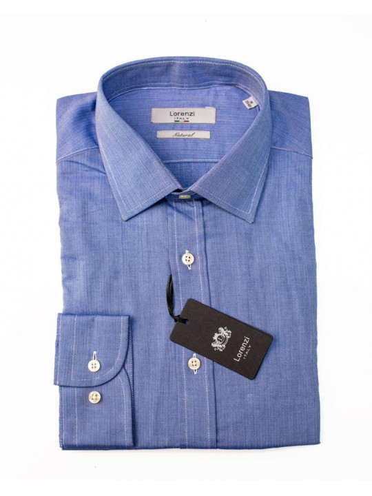 Lorenzi Italy Blue LS Shirt