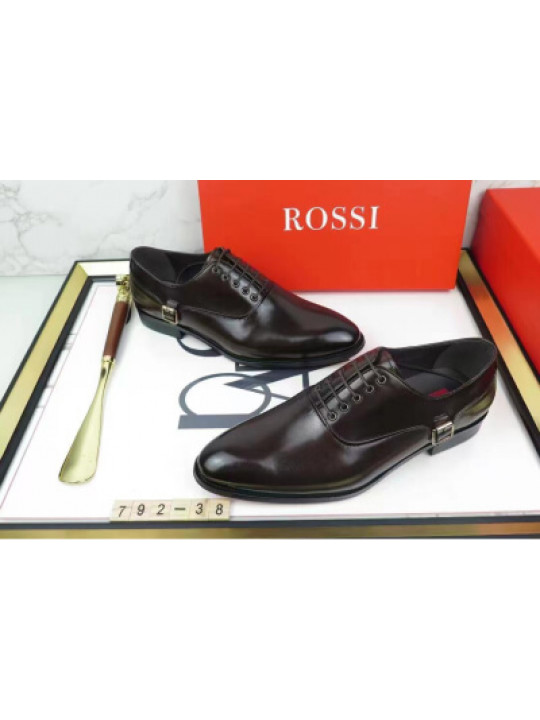 Rossi Mens Laced Shoe - Black