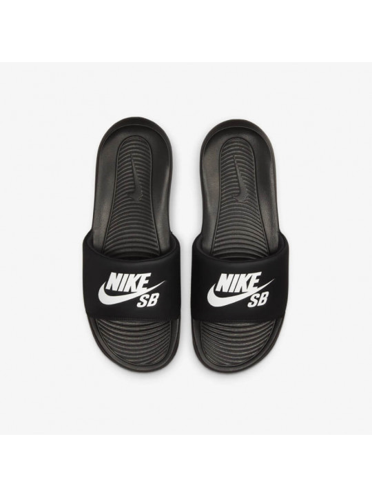 New Nike Victori SB One Slide | Black and White