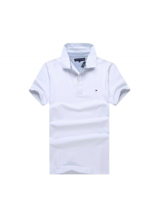 New Tommy Hilfiger SS Polo | White