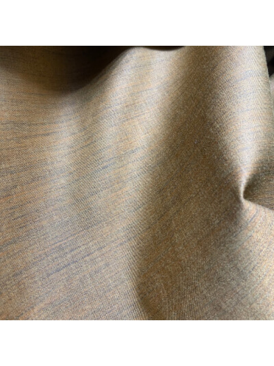 Minimal Striped  Premium 7 Star Italian Cashmere (1 Yard)   | Cafe Noir