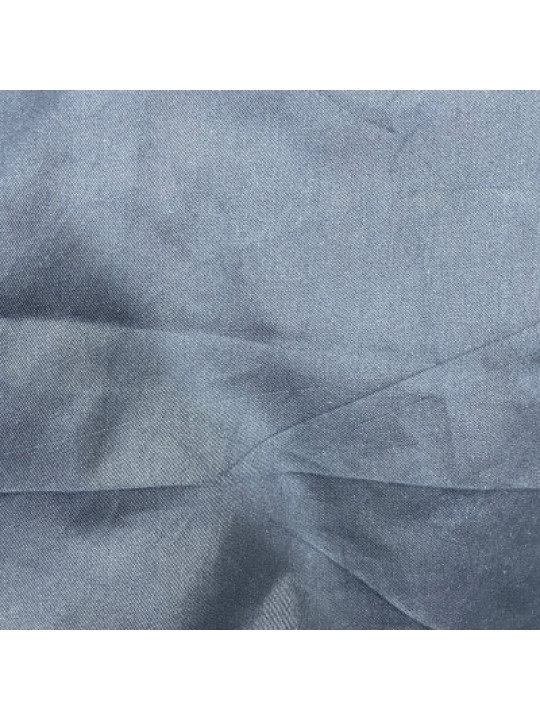 Plain Chinos & Denims Fabric (One Yard) | Cadet Gray