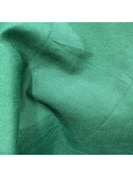 Plain Chinos & Denims Fabric(One Yard) | Green