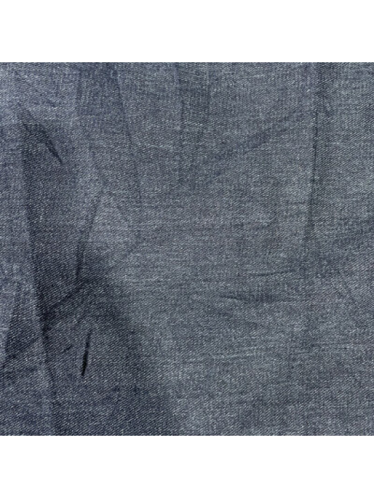 Plain  Denim Fabric (1 Yard)  | Dark Blue