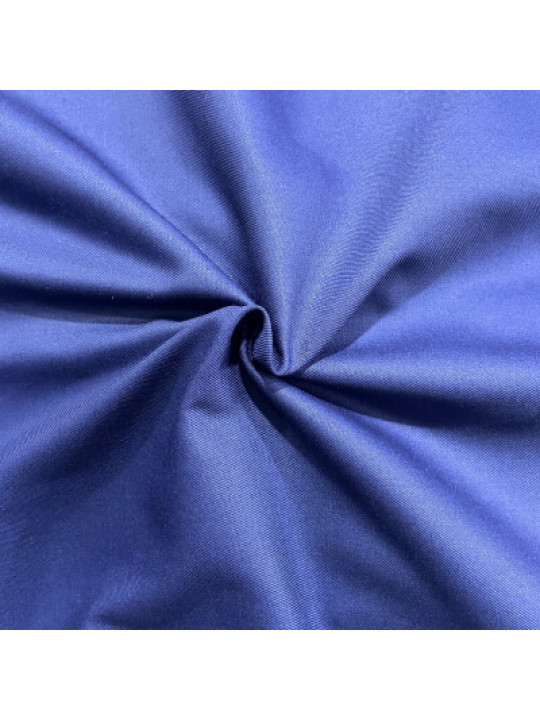 Plain Irish Wool Cashmere Material  (1 Yard) | Penn Blue