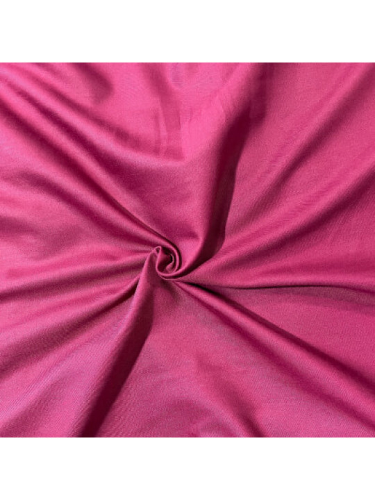 Plain Irish Wool Cashmere Material  (1 Yard) | Pink