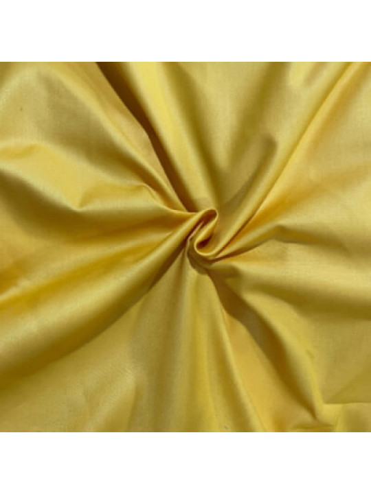 Plain Irish Wool Cashmere Material  (1 Yard) | Sheen Gold