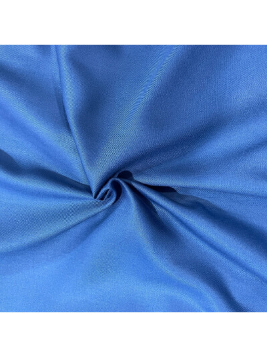 Plain Irish Wool Cashmere Material  (1 Yard) | Yale Blue
