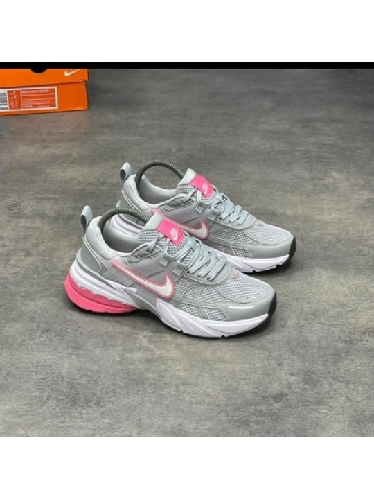 Nike V2K Run Runtekk Summit 'Grey/Pink' Sneakers