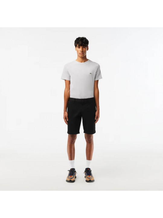New Men Lacoste Chinos Shorts | Black
