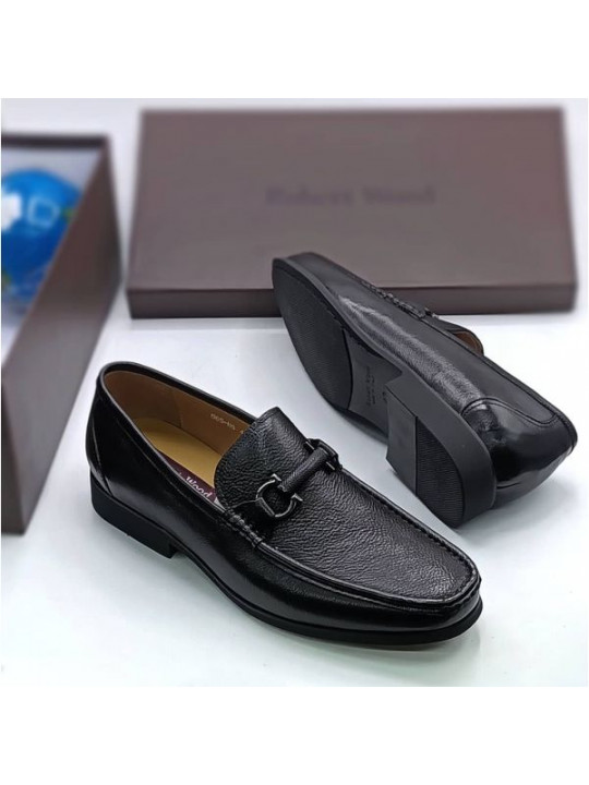 Robert Wood Luxury Shoe - Black