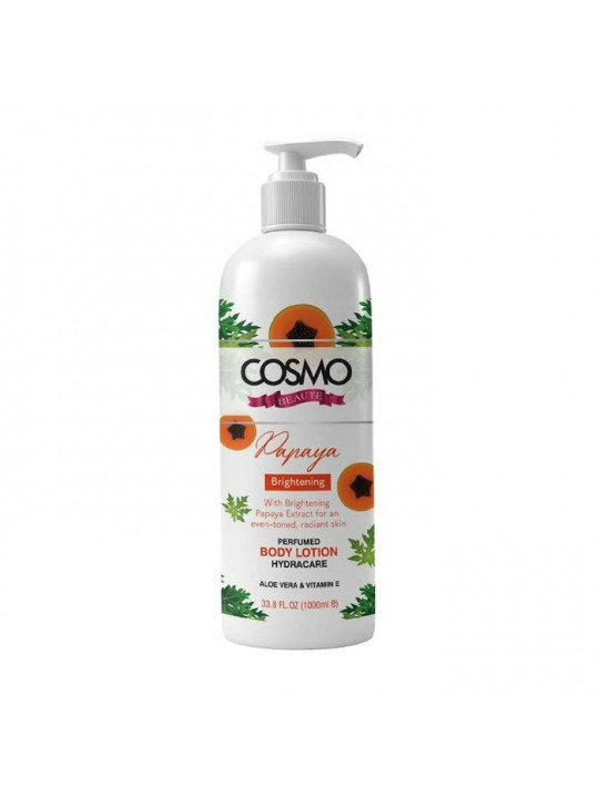 Cosmo Beaute Papaya Brightening Perfumed Body Lotion 1000ml