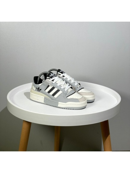 Adidas Originals Forum Exhibit Low 'White/Grey/Black' Sneakers