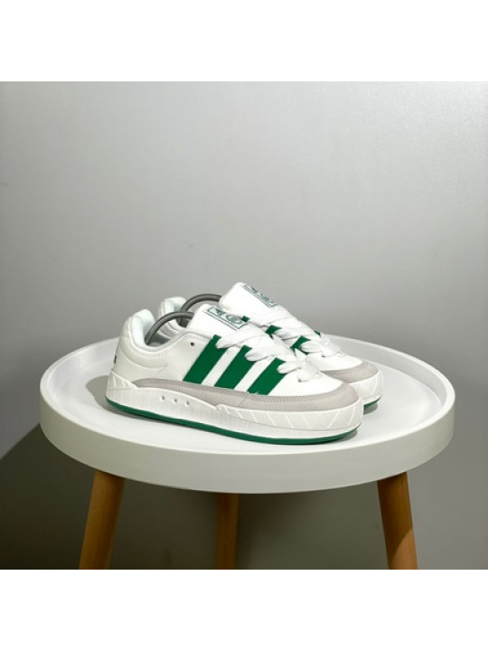 Human Made x Adidas Adimatic 'White/Green/Grey' Sneakers