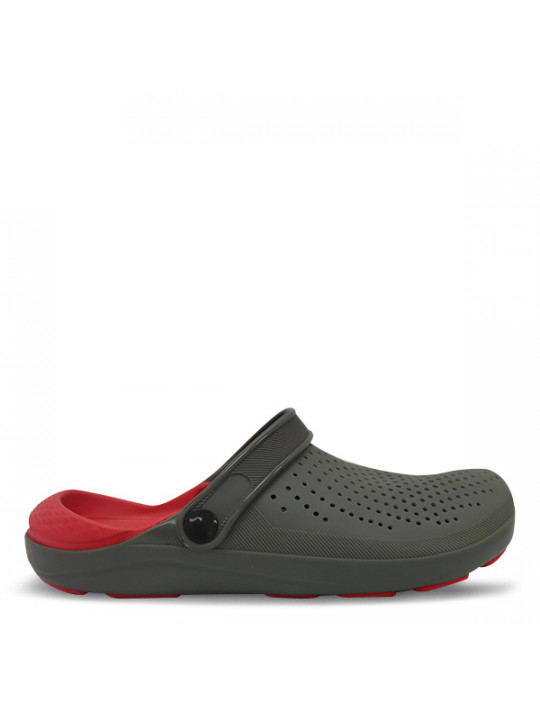 New Crocs LiteRide | Grey & Red