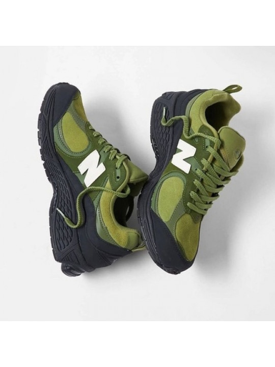 The Basement x New Balance 2002R 'Green' Sneakers