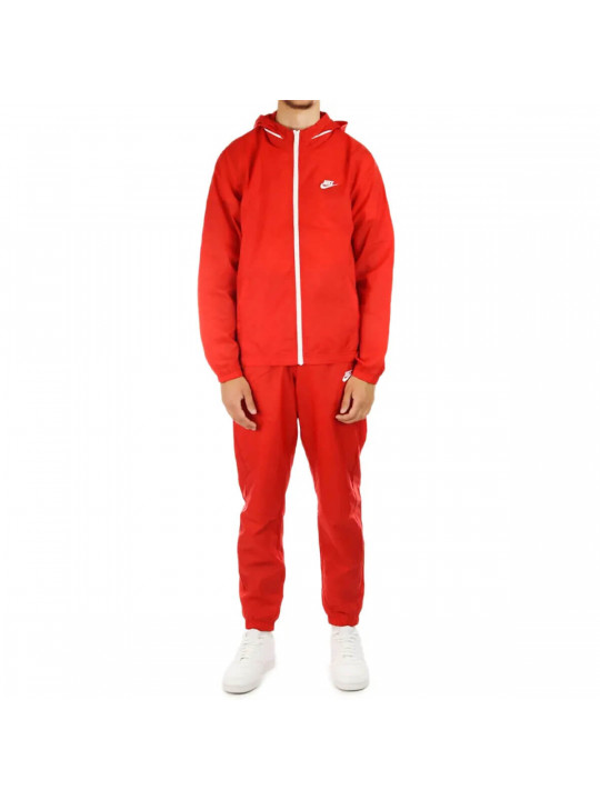 Original Nike 23FW Club Lined Woven Track Suit | Red