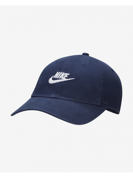 Original Nike Club Unstructured Futura Wash Cap | Navy Blue