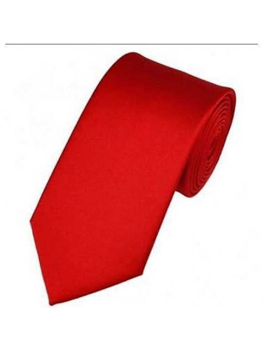 New Men Plain Tie | Red
