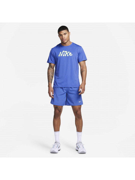 Original Nike M DF UV S72 Miler SS | Blue