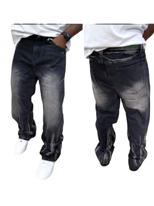 High Quality male Faded Jeans | Black | Grey