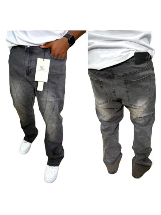 High Quality male Faded Jeans | Grey