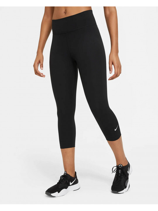 Original Nike One Women's Mid-Rise Capri Leggings | Black