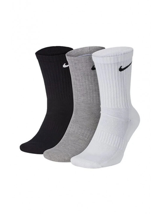 Original U Nike Everyday Cush Crew 3PR Socks 