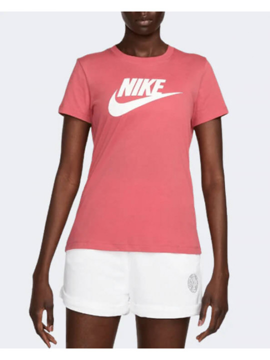 Original Nike W NSW Tee Essential Icon Futura | Pink