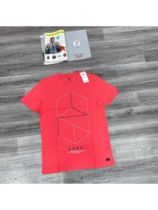 New Men Jack & Jones Core T-Shirt | Pink