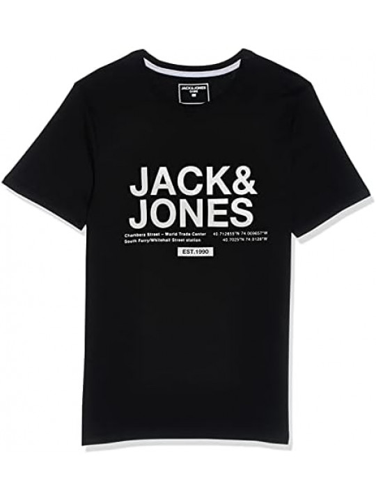 New Men Jack & Jones Originals T-Shirt | Black