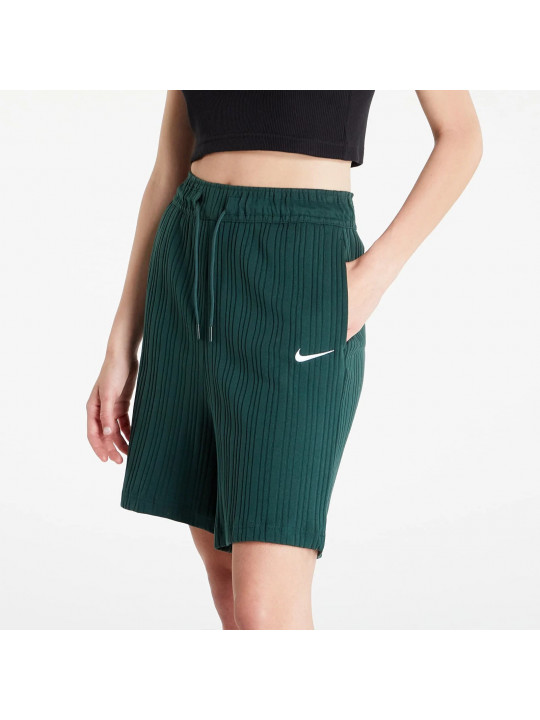 Original Nike W NSW Jersey Rib Baller Short | Green