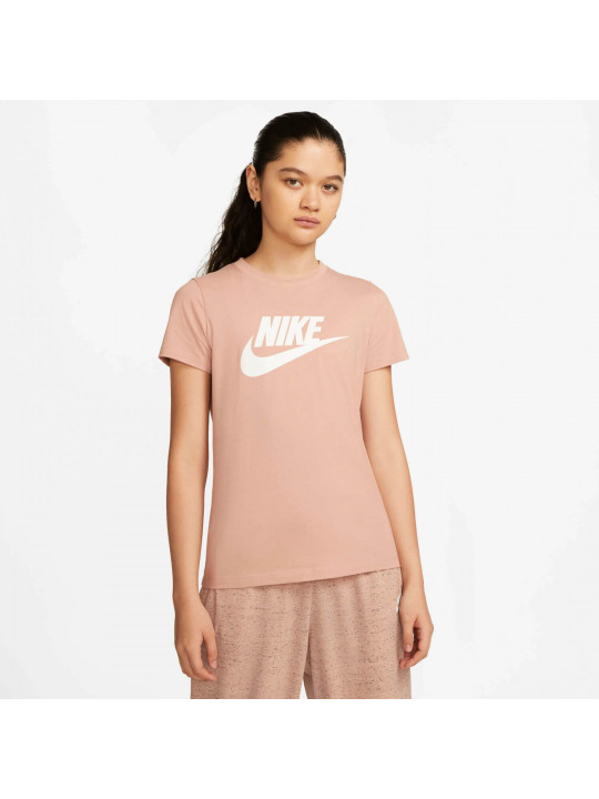 Original Nike W NSW Tee Essential Icon Futura | Rose Pink