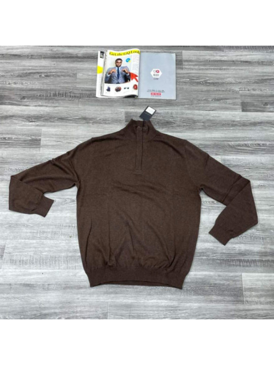 New Arrival Garant Premium Turtleneck Sweatshirt | Brown