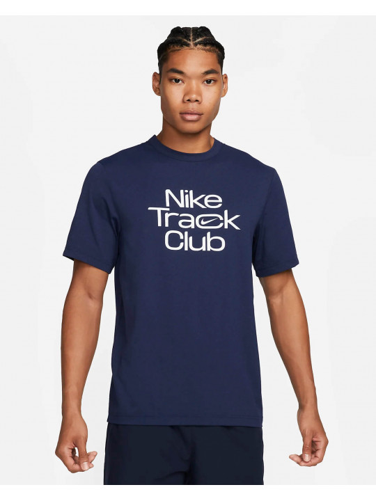 Original Nike M DF Track Club Hyverse SS | Dark blue