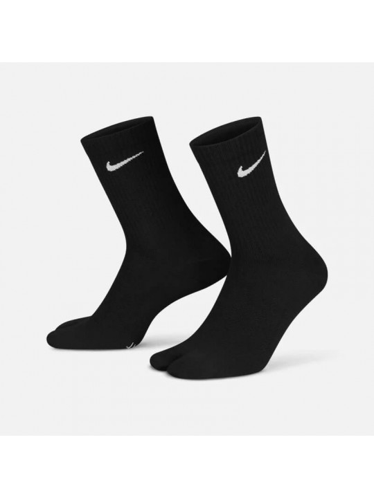 Original Nike U Everyday Plus LTWT Crew Socks - 160 TABI | Black