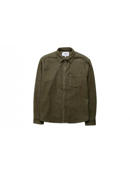 New Asos Design 90s oversized cut and sew Corduroy and Twill Shirt | Khaki